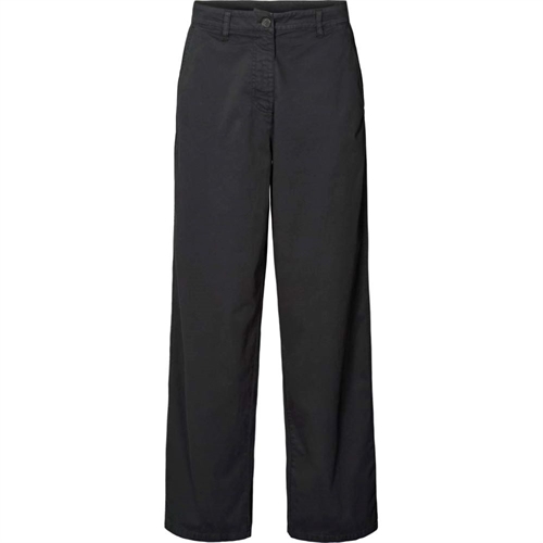 GAI + LISVA NATALIE COTTON STRETCHED TWILL PANT BLACK